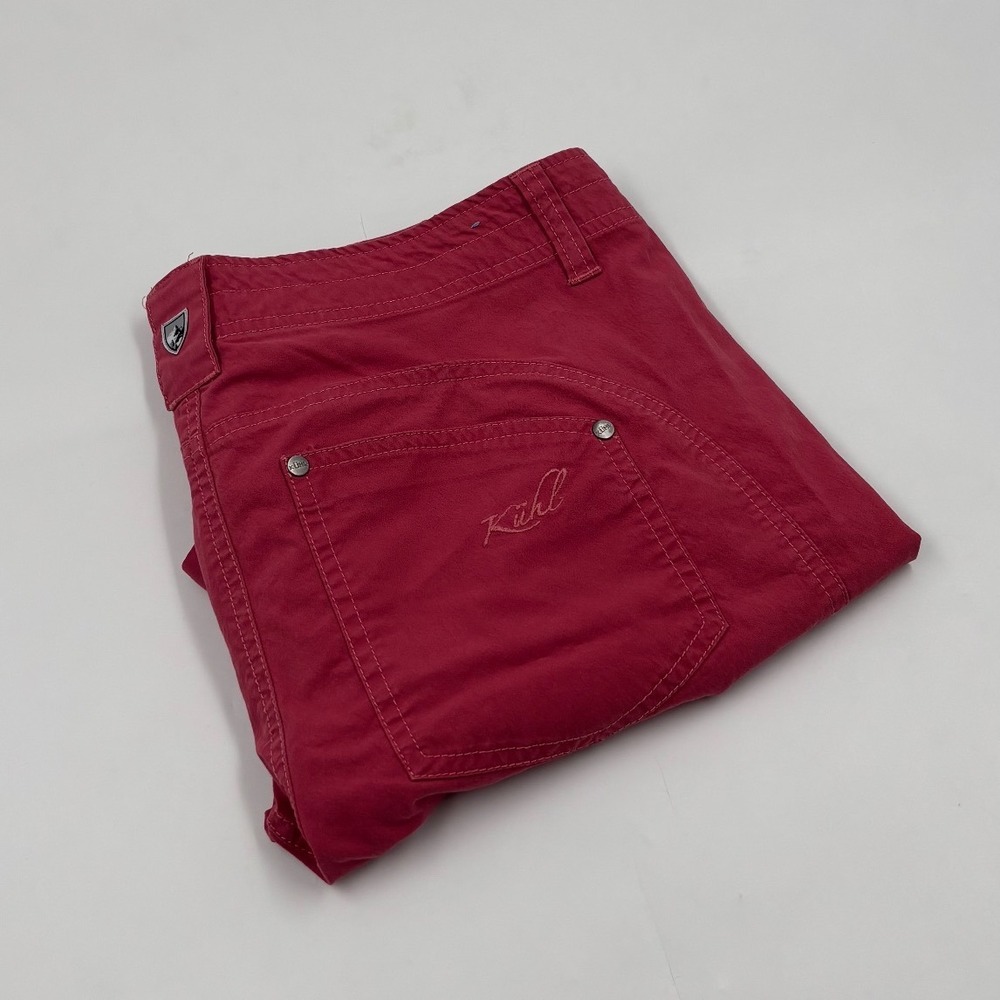 Kuhl Splash Women's 8 Pink Hiking Outdoor Cargo Pockets 8" Inseam Shorts
